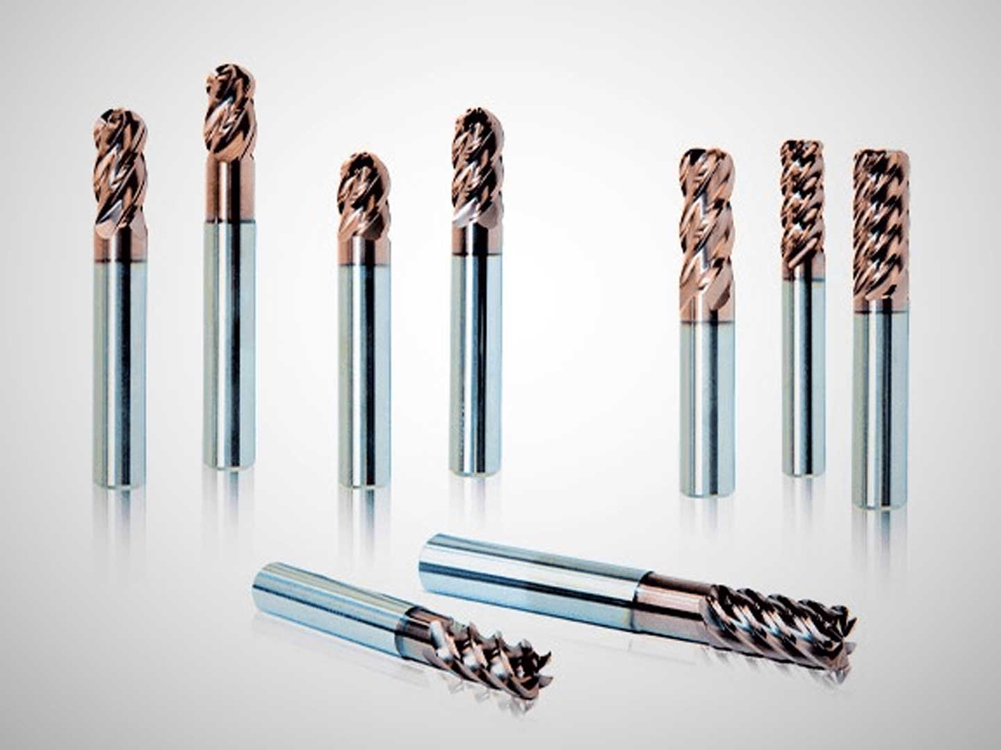 Grades, Punches, End Mills, Ball Nose Cutters, Industrial Drills, Reamers, Milling Cutters